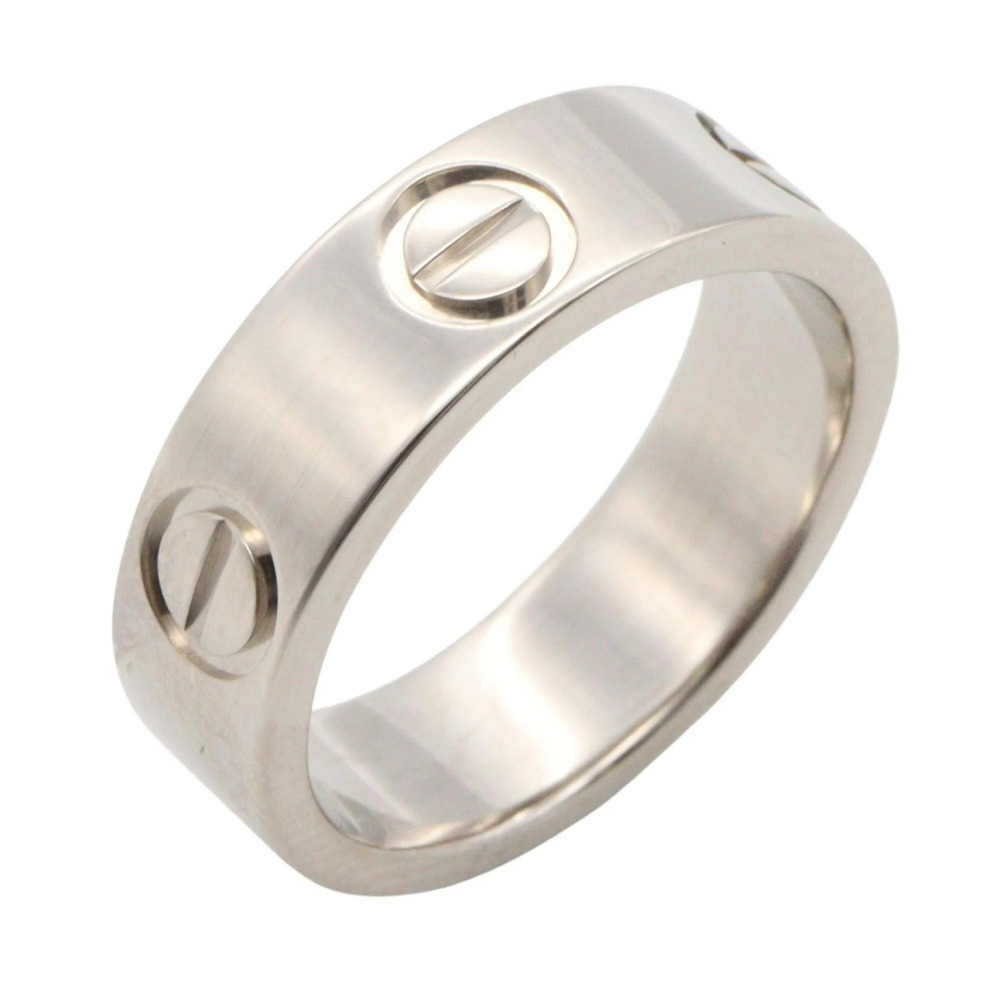 CARTIER 18k Silver Love Ring